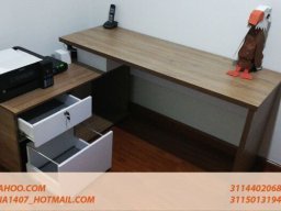 ESCRITORIOS EN L MADECOR